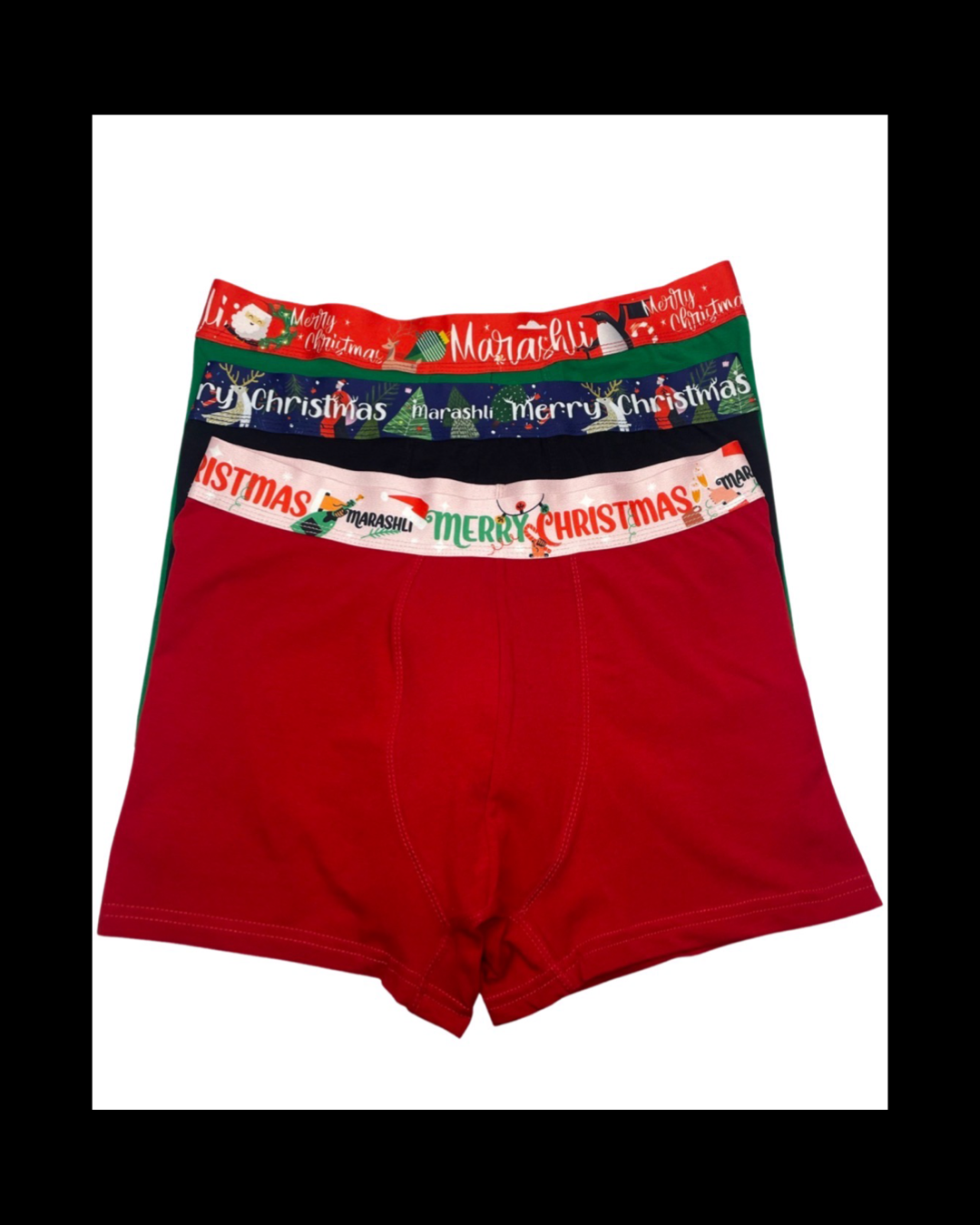 9. Christmas Special -Men’s Boxers Briefs ,3x Pack
