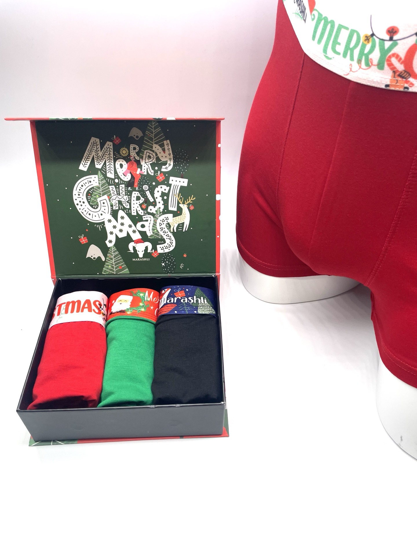 9. Christmas Special -Men’s Boxers Briefs ,3x Pack