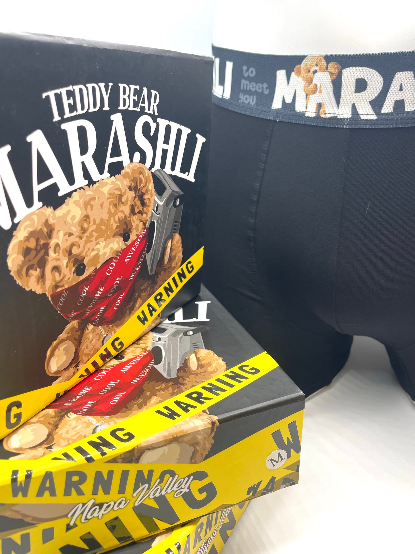 1.Teddy Bear / 3-Pack /Boxer Briefs