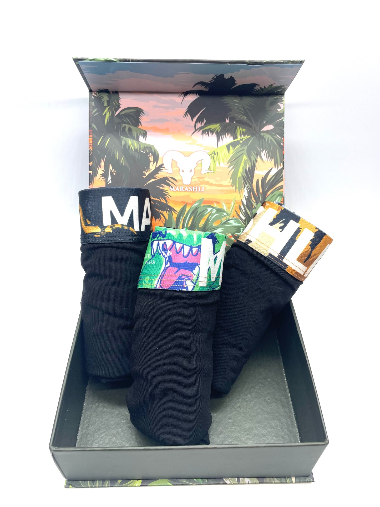 1.Jungle / 3-Pack /Boxer Briefs