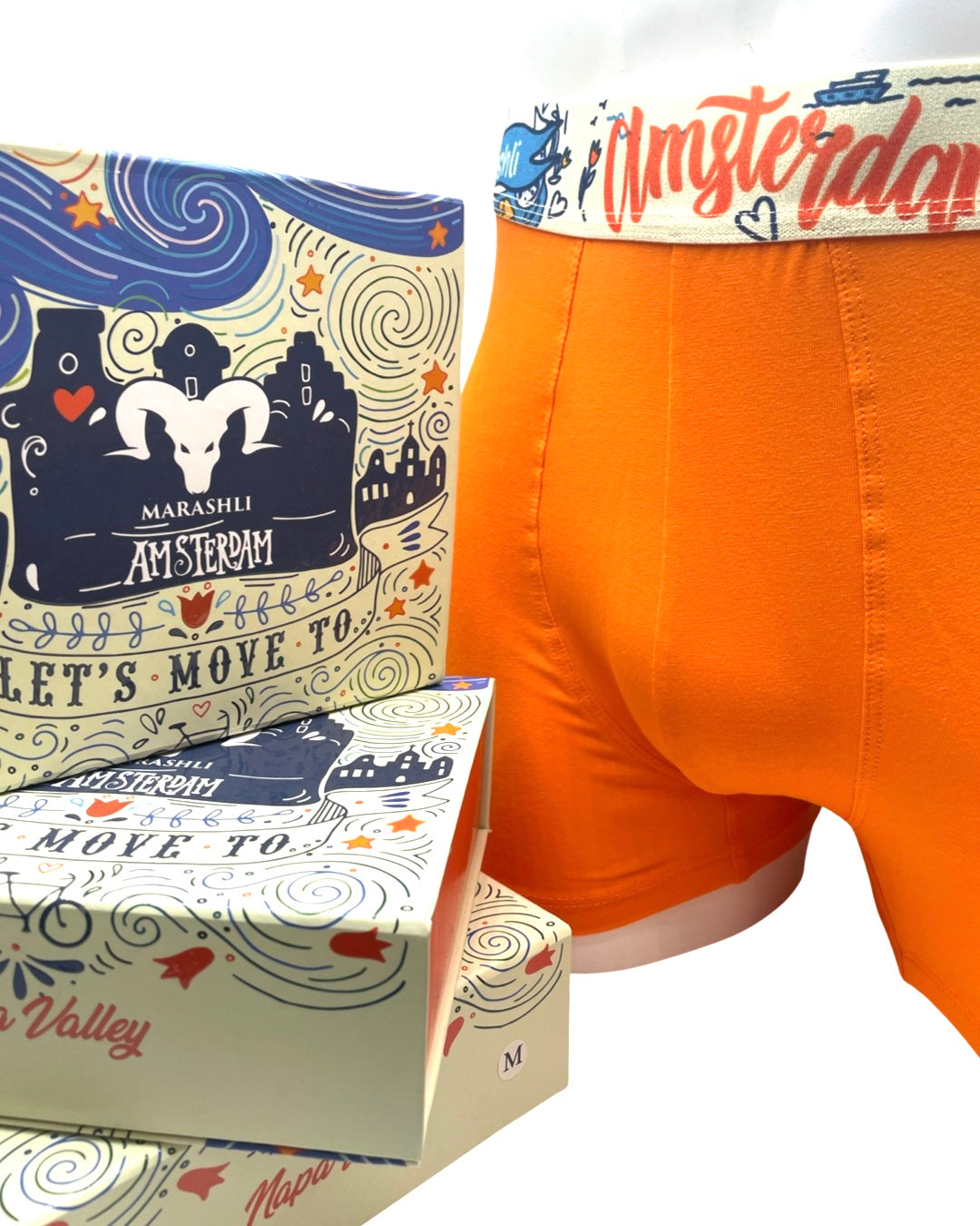 1.Amsterdam / 3- Pack/Boxer Briefs