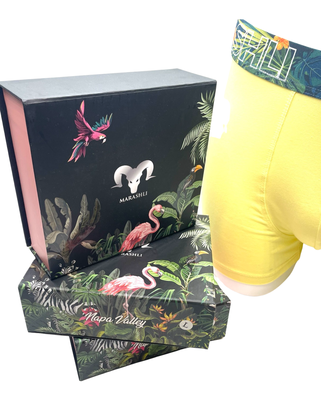 1.Paradise/ 3-Pack /Boxer Briefs