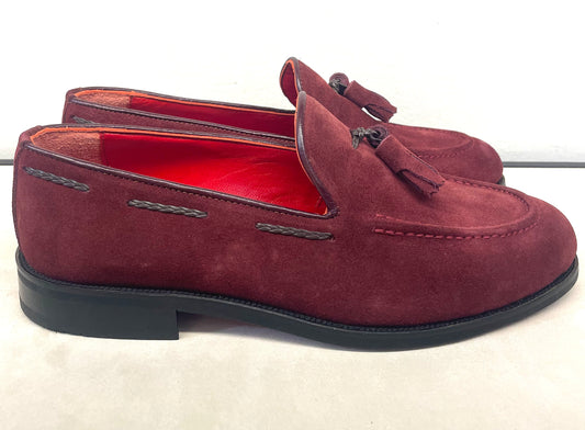 3.Suede Leather Loafers