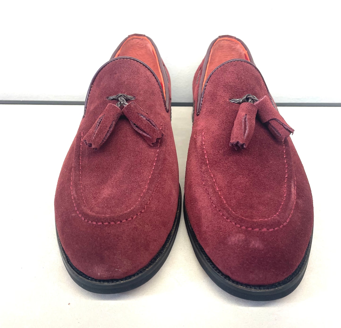 3.Suede Leather Loafers