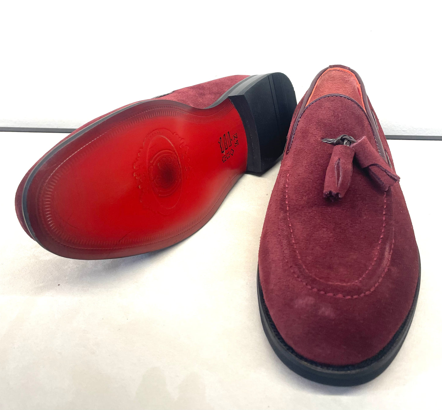 3.Suede Leather Loafers