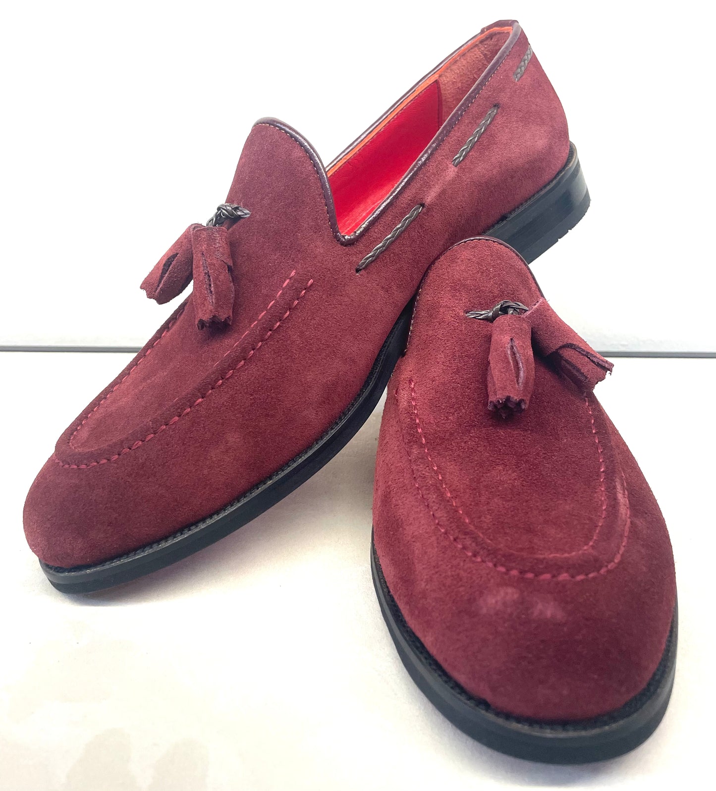 3.Suede Leather Loafers