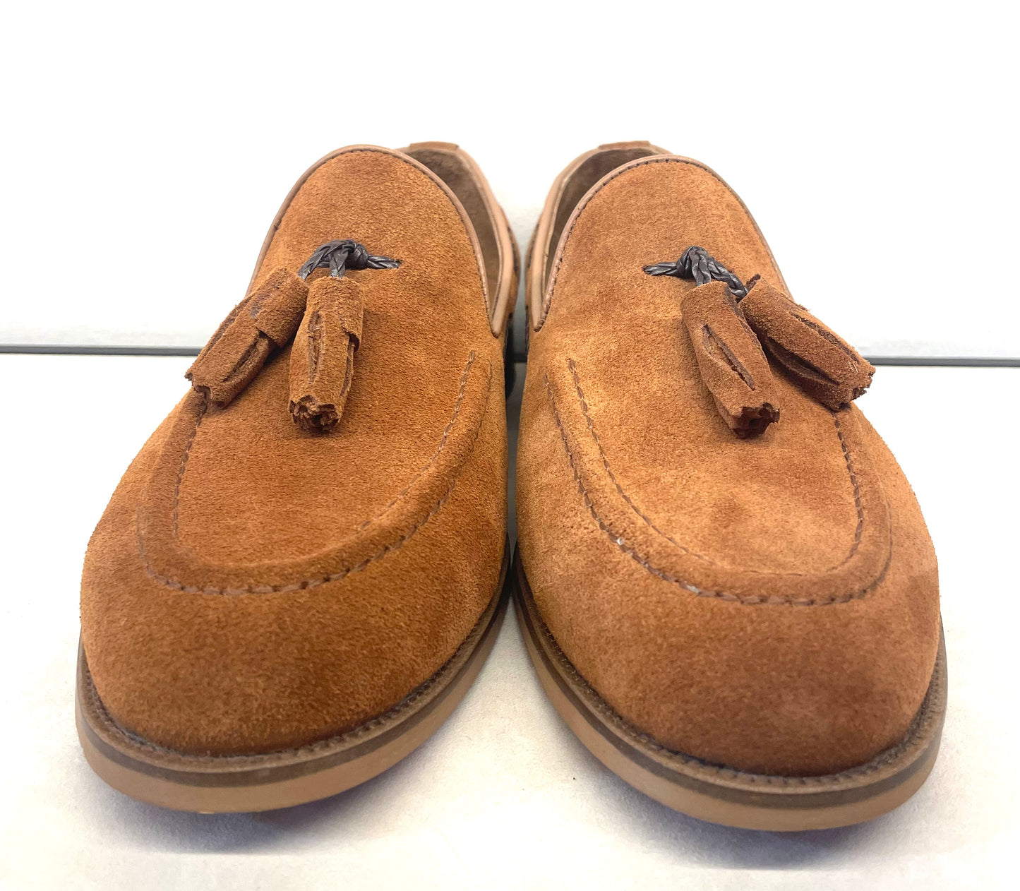 3.Suede Leather Loafers