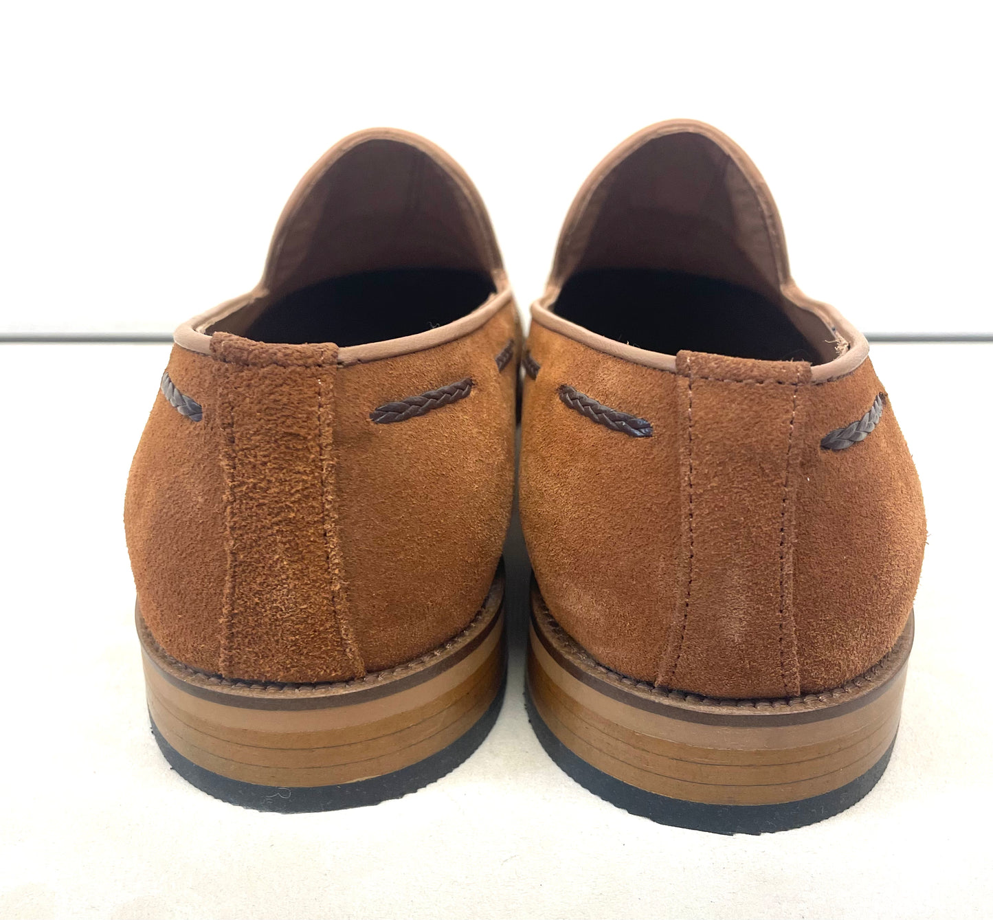 3.Suede Leather Loafers