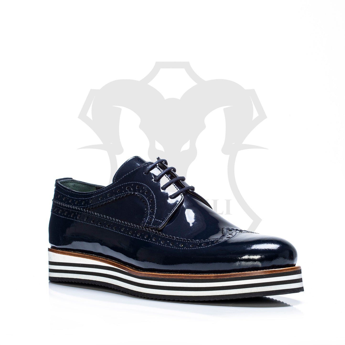 2.London -Patent Leather ,Smart Casual