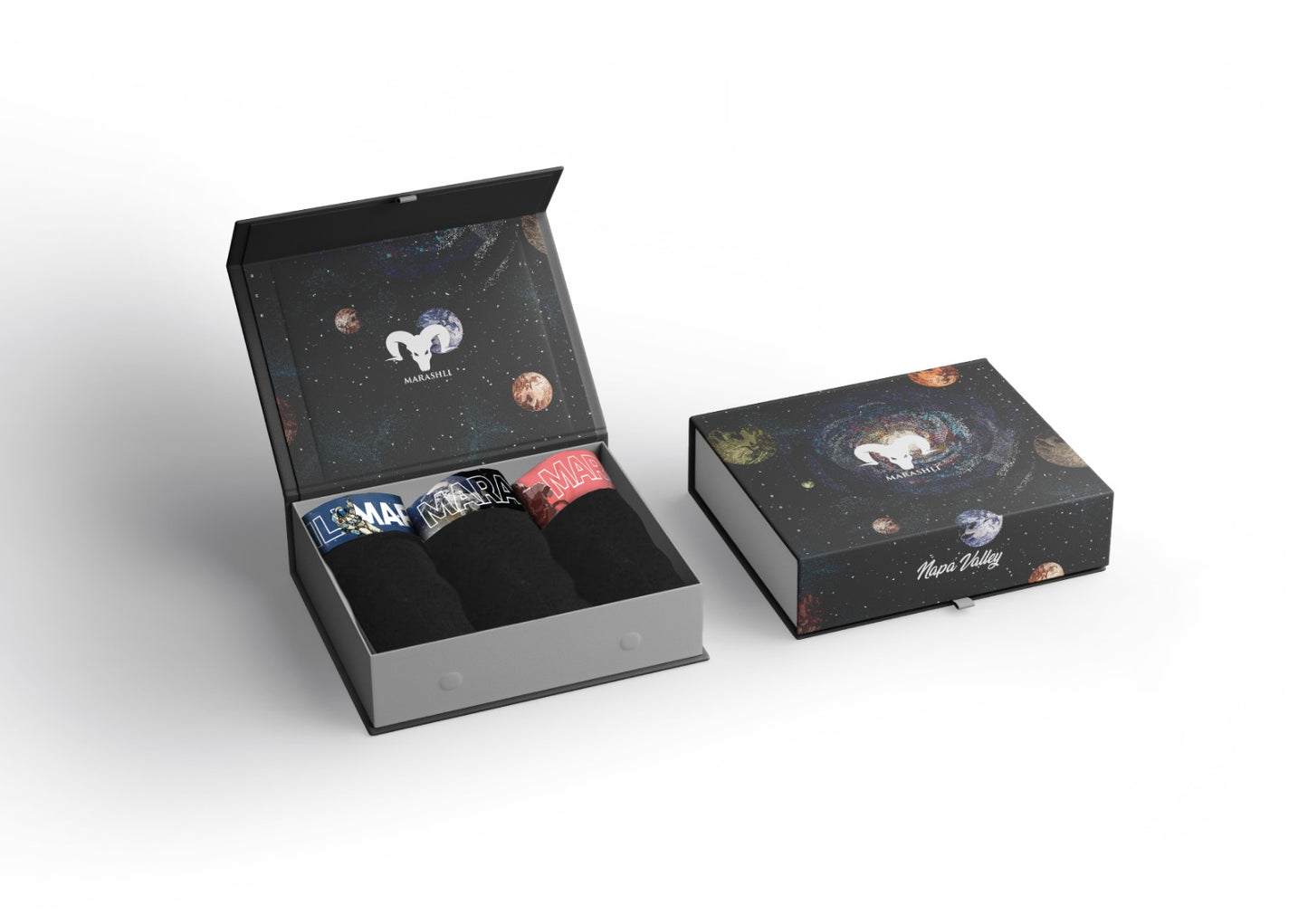 1.Space / 3-Pack /Boxer Briefs