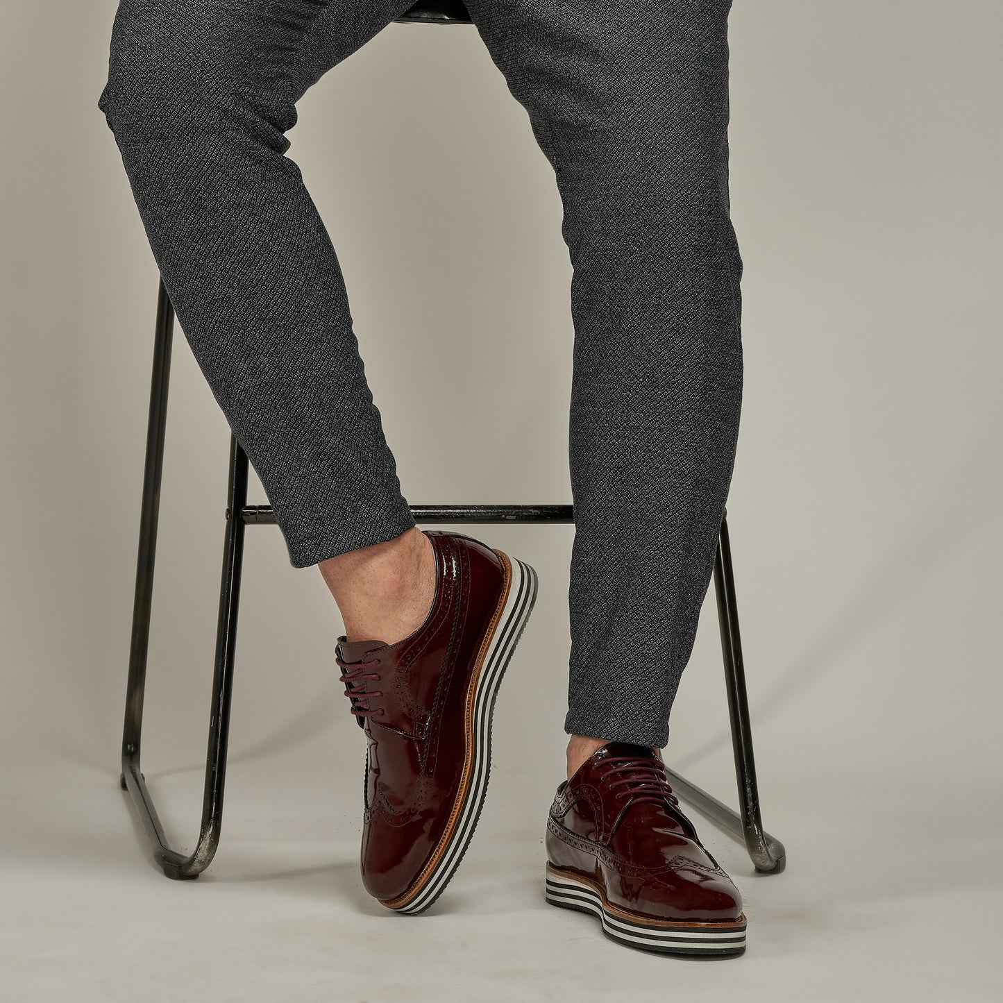 2.London -Patent Leather ,Smart Casual