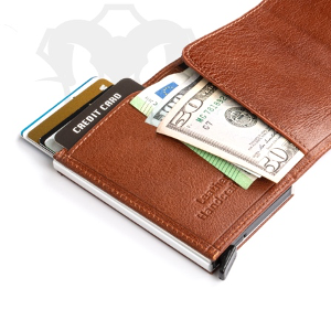 6.Handcrafted Leather Wallets