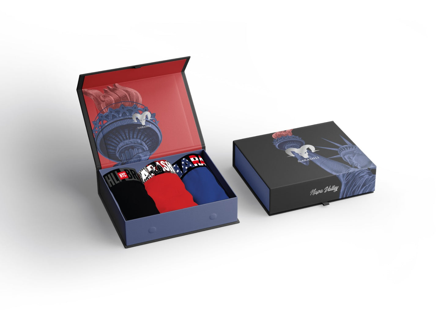 1.New York / 3-Pack /Boxer Briefs