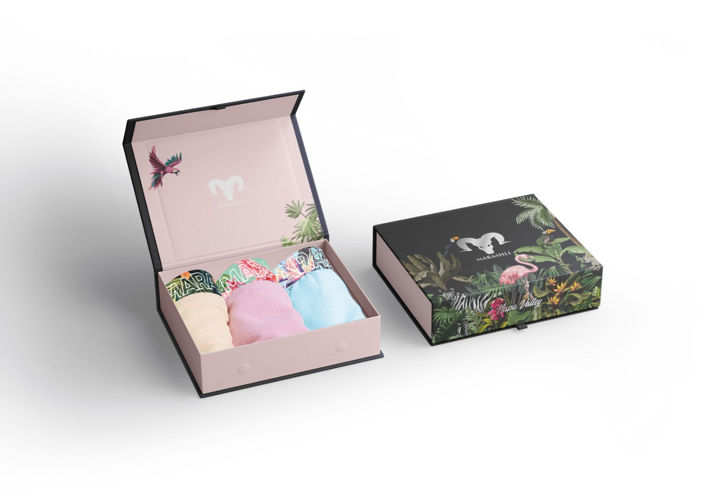 1.Paradise/ 3-Pack /Boxer Briefs